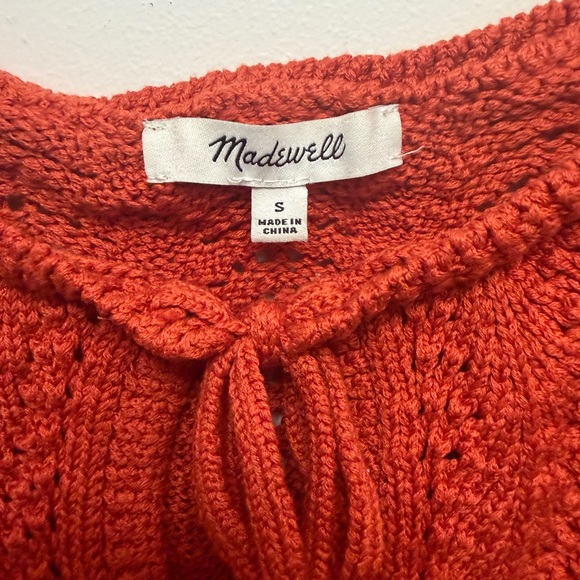 Madewell, Tie-Front Sweater Tank, MSRP $88 - Picture 4 of 11